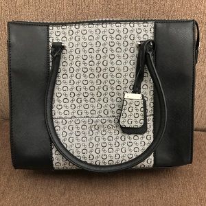 Guess leather tote